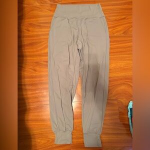 Colorful Koala High-Waist Taupe Jogger Leggings